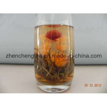 Té floreciente de la flor (Shui Zhong Hua LAN)